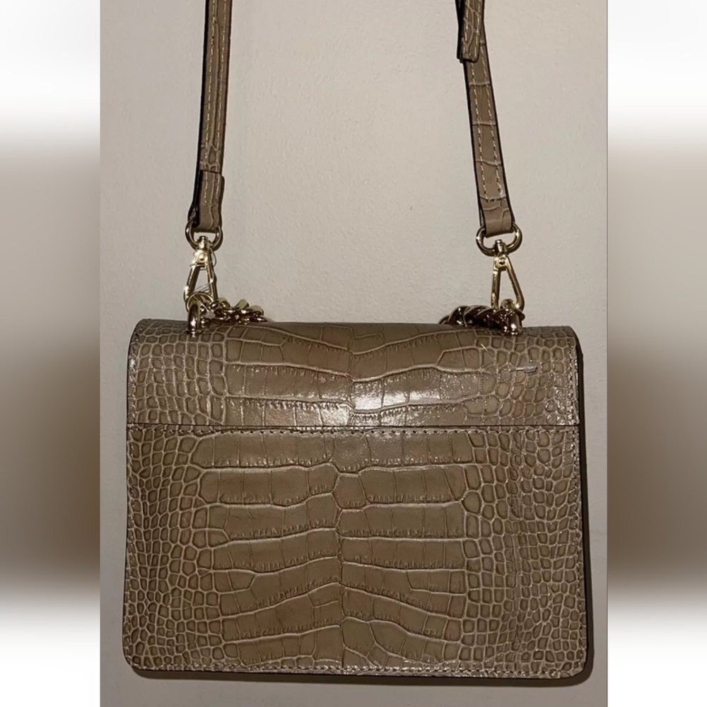 NWT House of Harlow 1960 Croc Leather Crossbody - Picture 2 of 12